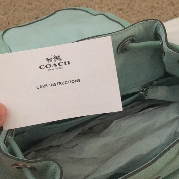 Coach Mini Turnlock Rucksack - Picture 10 of 11